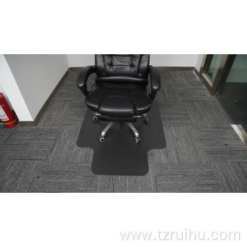 Embossed Vinyl Rolling Floor Protection PVC Chair Mat